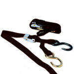 TMV Tiedowns 1.5" Black (2pcs) Width: 1-1/2