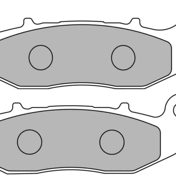Ferodo brakepads Platinum eteen/taakse: Honda, Rieju