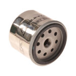 Sunwa oil filter D-001X: Harley-Davidson chrome