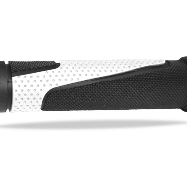 Progrip Grips 807, black/white, 125 mm, 22/22mm