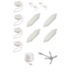 Qvarken Mooring kit Small 10mm white