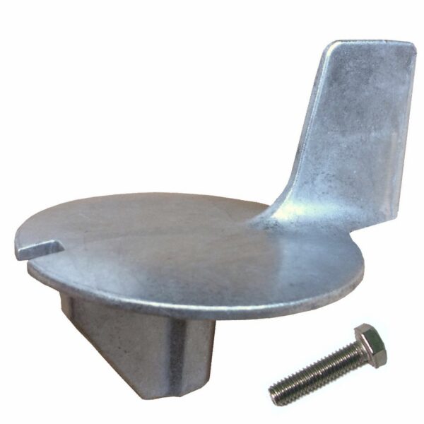 Perf metals anode Trim Tab Mercury/Mariner 9.9-25HP