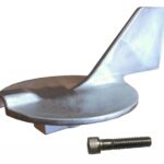 Anode alu Trim Tab Yamaha 50-100HP