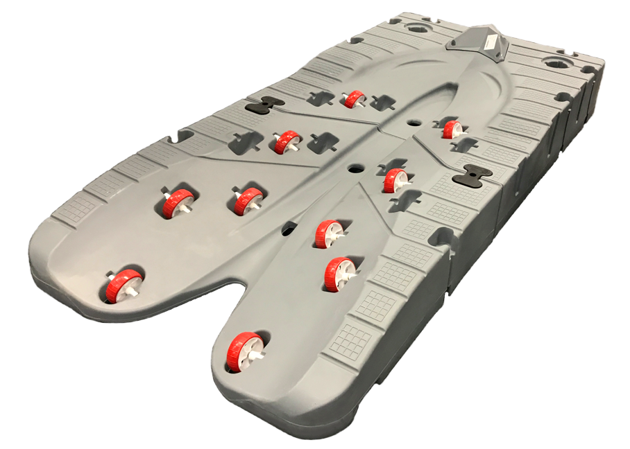 JetPort Flexi jetski dock grey (only deliver to dealer)