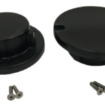 JetPort bolt in caps, black (2pcs)
