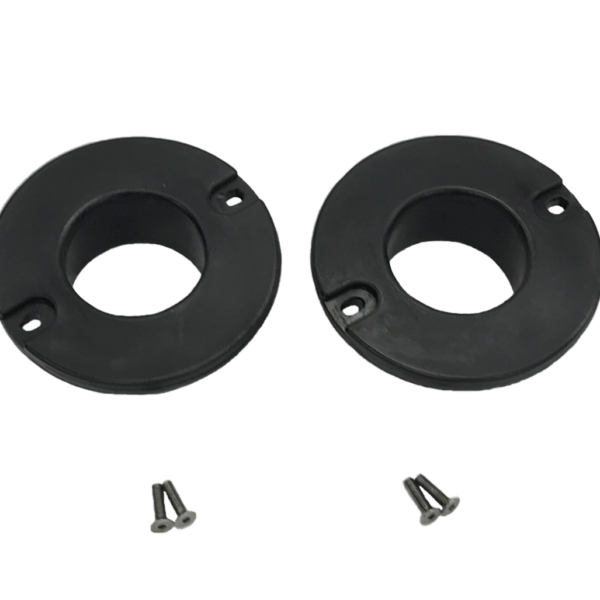JetPort pipe sleeve 3" black (2pcs)