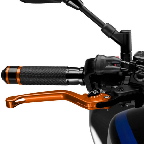 Puig Unfoldable Brake Lever 3.0. C/Orange Selector C/Bl