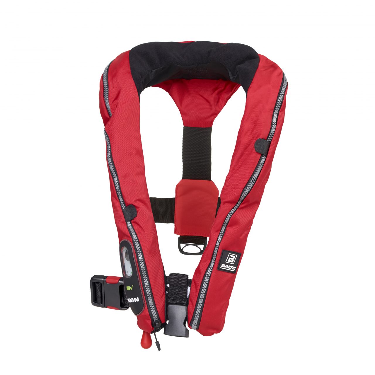 Baltic Compact 100 manual inflatable lifejacket red 30-110kg