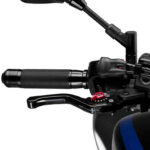 Puig Short Brake Lever 3.0. C/Black Selector C/Red