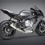 Yoshimura 3/4 System Exhaust Yamaha Yzf-R1/M/S 2015-19 Race Alpha T 3Qtr Ti-Ti-C
