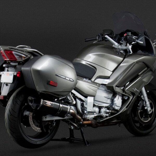 Yoshimura Slip-On Yamaha Fjr1300A 2013-19 Signature R-77 So Ss-Cf-Cf Dual