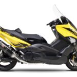 Yoshimura Full System Yamaha Tmax 500 2008-11 Race R-77 Fs Ss-Cf-Cf