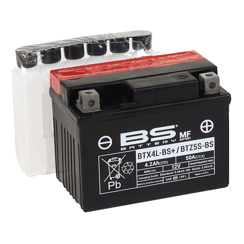 BS Battery BTX4L-BS+/BTZ5S-BS (cp) Maintenance Free
