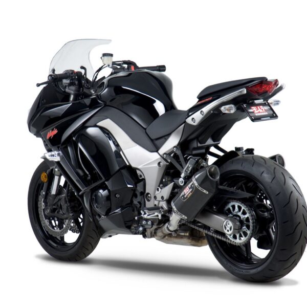 Yoshimura Slip-On Kawasaki Ninja 1000 11-13 Street R-77 So Ss-Cf-Cf Dual