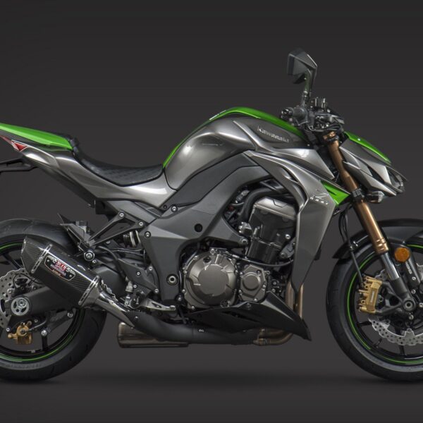 Yoshimura Slip-On Kawasaki Z1000 2014-16 Signature R-77 So Ss-Cf-Cf Dual