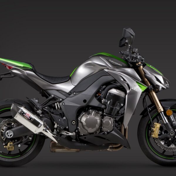 Yoshimura Slip-On Kawasaki Z1000 2014-16 Signature R-77 So Ss-Ss-Cf Dual