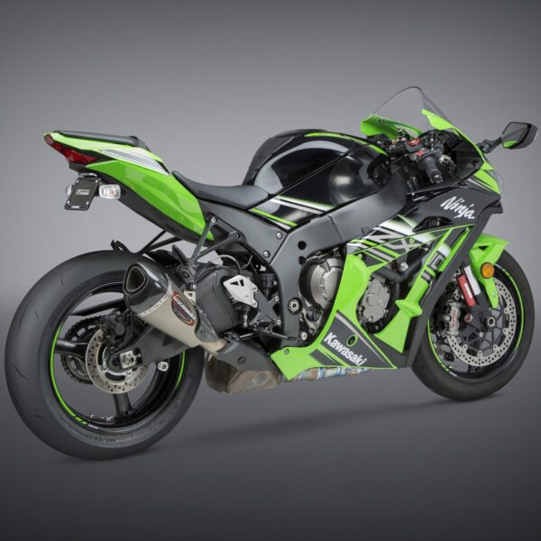 Yoshimura Slip-On Kawasaki Zx-10R/Rr 2012-20 Street Alpha T So Ti-Ti-Cf Works Fi