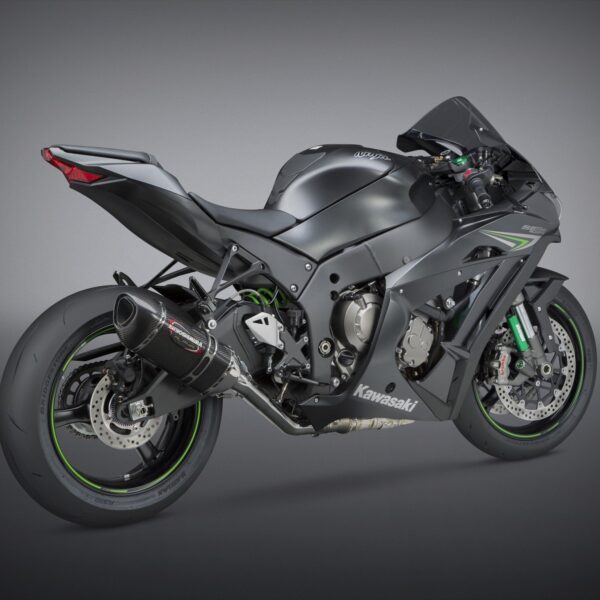 Yoshimura 3/4 System Exhaust Zx-10R/Rr 2016-20 Race Alpha 3Qtr Ss-Cf-Cf