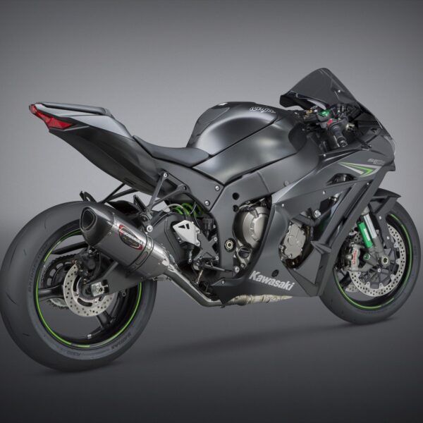Yoshimura 3/4 System Exhaust Kawasaki Zx-10R/Rr 2016-20 Race Alpha 3Qtr Ss-Ss-Cf