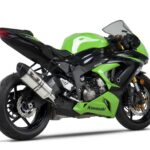Yoshimura Slip-On Kawasaki Zx-6R 2013-18 Street R-77 So Ss-Ss-Cf