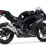 Yoshimura Slip-On Kawasaki Ninja 300 2013-17 Street R-77 So Ss-Ss-Cf