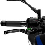 Puig Brake Lever 3.0. Black Exten/Black Selector/Green