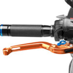Puig Foldable Brake Lever 16'C/Orange Selector C/Blue