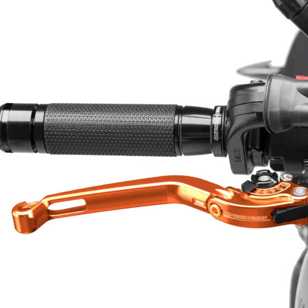 Puig Foldable Brake Lever 16'C/Orange Selector C/Black