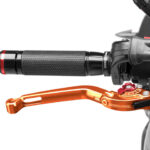 Puig Foldable Brake Lever 16'C/Orange Selector C/Red