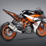 Yoshimura 3/4 System Exhaust Ktm 390 Duke 17-19/ Rc390 17-18 Race R-77 3Qtr Ss-S
