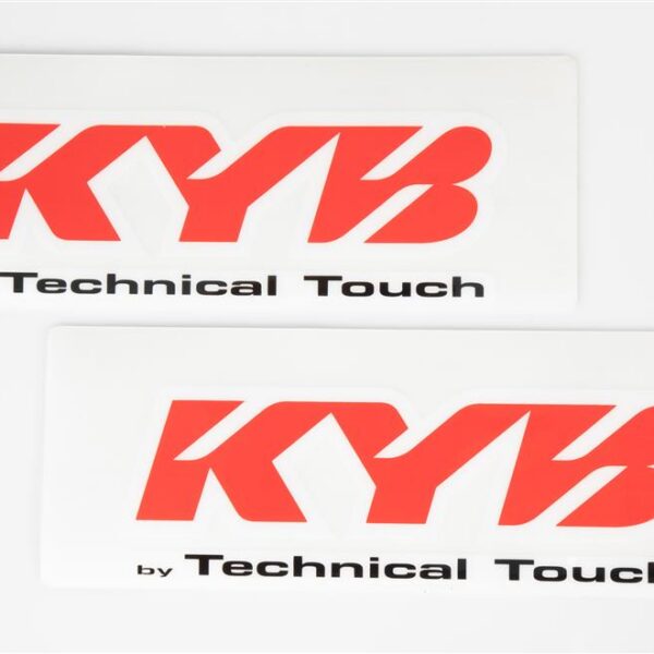 KYB sticker set ff KYB By Tecnical Touch 2017 Red PRD