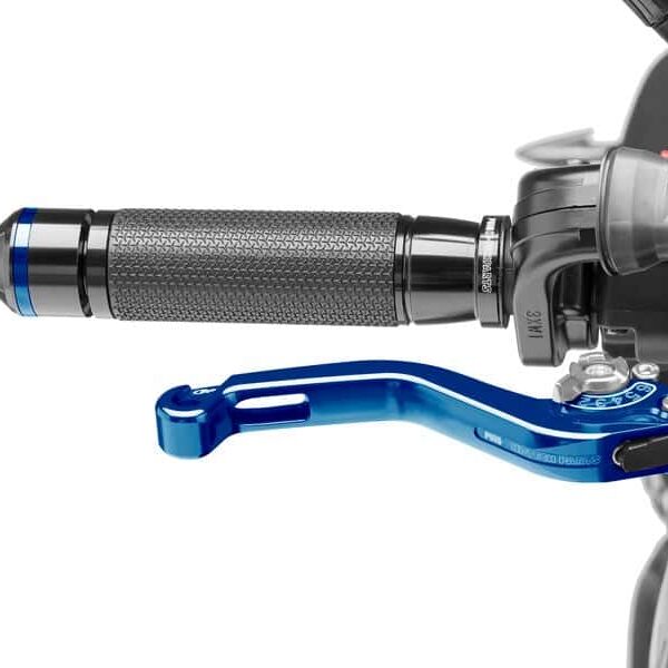 Puig Short Brake Lever 16'C/Blue Selector C/Silver