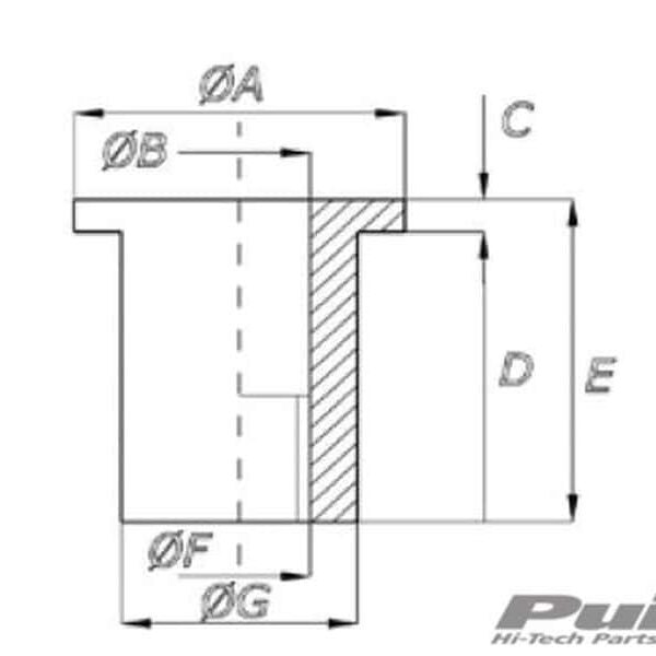 Puig M4 Wellnuts (25 Unit) 14 X 5 X 1.5 X 11.5 X 13 X 10