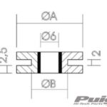 Puig Silenblock Rubber Dim. 22Mm.(25Pcs.)