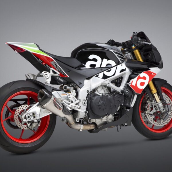 Yoshimura Slip-On Aprilia Rsv4/Tuono 2017-19 Race Alpha T So Ti-Ti-Cf Works Fini