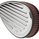 K&N H/D Sportster Filter Kit Teardrop Grooved