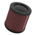K&N Universal Air Filter - Carbon Fiber Top 2-3/4"Flg 5-3/32"B 4-1/2"T 5"H
