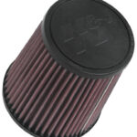 K&N Universal Clamp-On Air Filter 3-15/16" Flg 5-1/2"B 4-1/2"T: 6"H