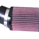 K&N Universal Clamp-On Air Filter 2-7/16"20 Deg Flg 3-3/4"Od 5"H