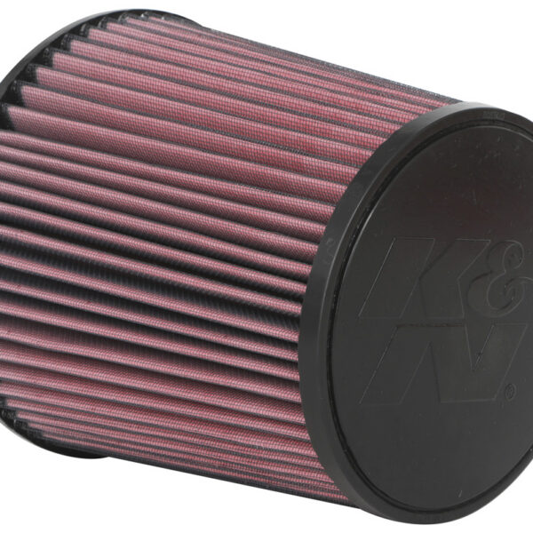 K&N Universal Clamp-On Air Filter 4-1/2"Flg 8"B 6-5/8"T 8"H
