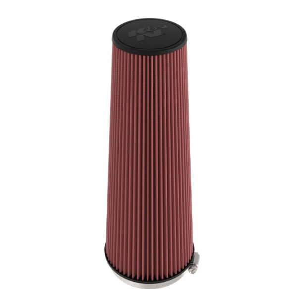 K&N Universal Clamp-On Air Filter 6"Flg 7-1/2"B 5"T: 20-1/8"H