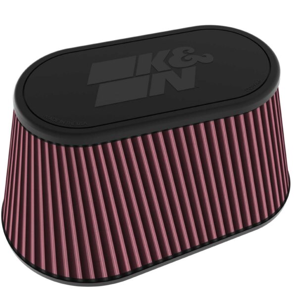 K&N Universal Clamp-On Air Filter 4-1/2"Flg 11-1/2"X 7"B 9" X 4-1/2"T 6"H