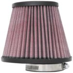 K&N Universal Clamp-On Air Filter 2-3/8" Flg X 5-3/16" B X 3-1/2" T X 4-11/32" H