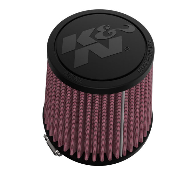 K&N Universal Clamp-On Air Filter 3"Flg 4-1/2"B 3-1/2"T 4-3/8"H