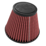 K&N Universal Clamp-On Air Filter 80Mm Flg 147Mm B 89Mm T 115Mm H W/ Vent