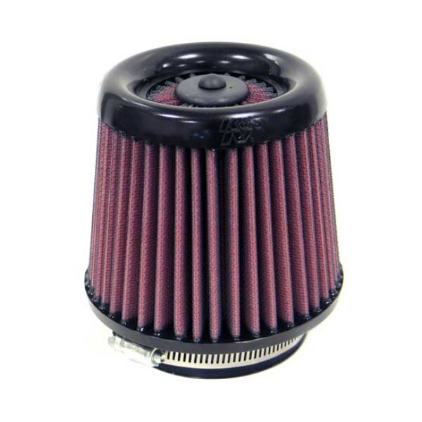 K&N Universal X-Stream Clamp-On Air Filter 3-5/16"Flg 4-7/8"B 4"T 4-1/4"H
