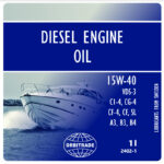 Orbitrade Diesel engine oil 15W40 210L