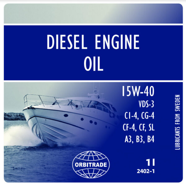 Orbitrade Diesel engine oil 15W40 210L