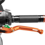 Puig Foldable Clutch Lever 16'C/Orange Selector C/Vert