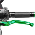 Puig Foldable Clutch Lever 16'C/Green Selector C/Black